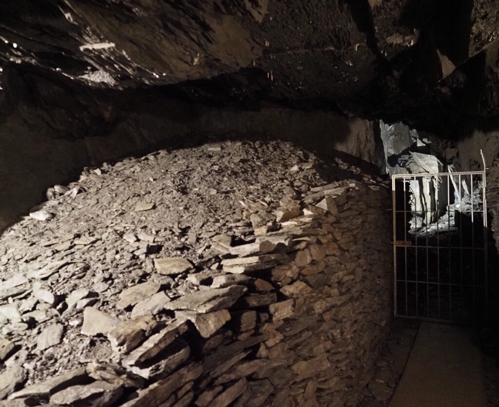 Eine Abbaustelle